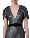 Deep V-Neckline Jumpsuit