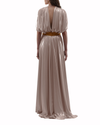 Loose Cut Beige Dress