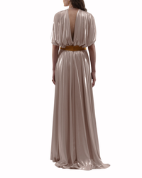 Loose Cut Beige Dress
