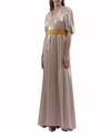 Loose Cut Beige Dress