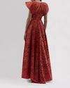 Asymmetrical Length Long Dress
