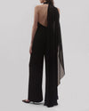 Backless Black Jumpsuit