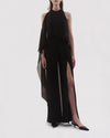 Backless Black Jumpsuit