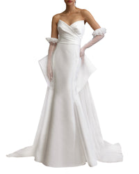 Strapless Mikado Mermaid Gown