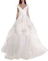 Slightly Off-shoulder Gown