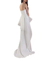 Strapless Draped Gown