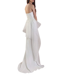Strapless Draped Gown