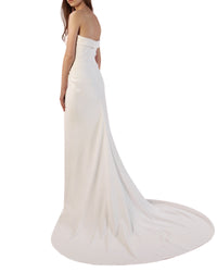 Strapless Slim Cut Gown