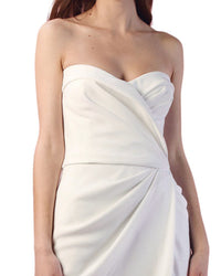 Strapless Slim Cut Gown