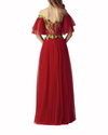 Embellishment Floral Bodice Dress