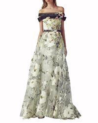 Floral Embellished Dress