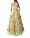 Rounded Neckline Dress