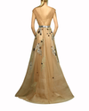 Structured Sheer Bodice Dress