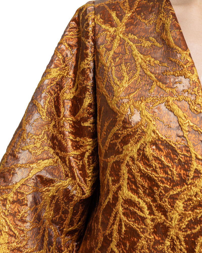 Structured Camel Kaftan