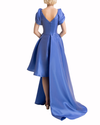 Dress Featuring a High-Low Skirt