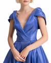 Dress Featuring a High-Low Skirt