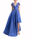 Dress Featuring a High-Low Skirt