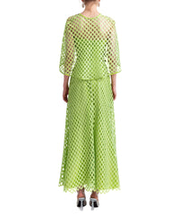 Strapless Flared Dress with Bolero