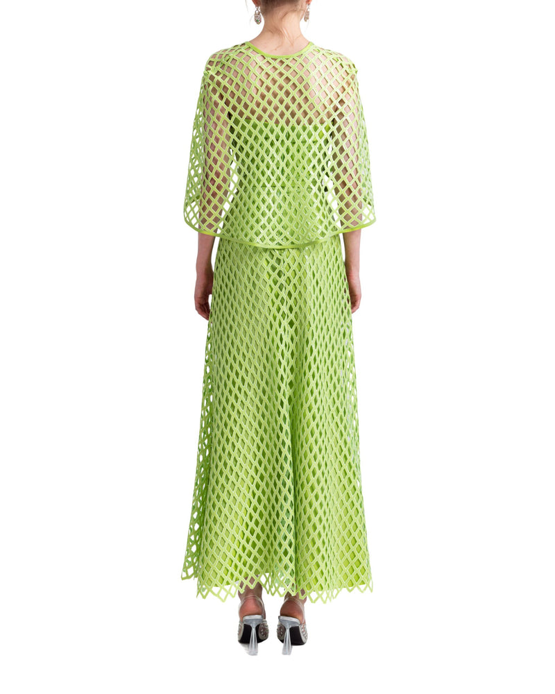 Strapless Flared Dress with Bolero