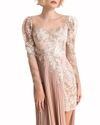 Asymmetrical Lace Long Dress