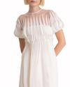 Full Voluminous 3D Laser-Cut Dress