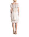 Full Voluminous 3D Laser-Cut Dress