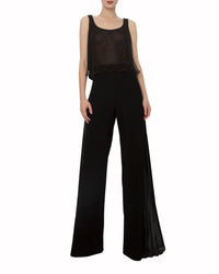 Beaded Loose-Cut Top