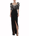 Lace Corset-Like Top