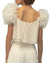 Squared Neck Puffed Top