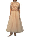 A-Cut Midi Tulle Skirt