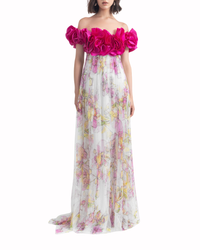 Floral Tulle Dress