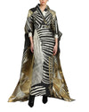 Kimono-Like Multicolored Kaftan