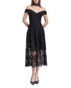Folded Off-Shoulder Dress