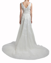 Deep Neckline Dress