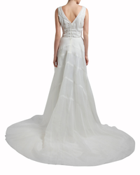 Deep Neckline Dress