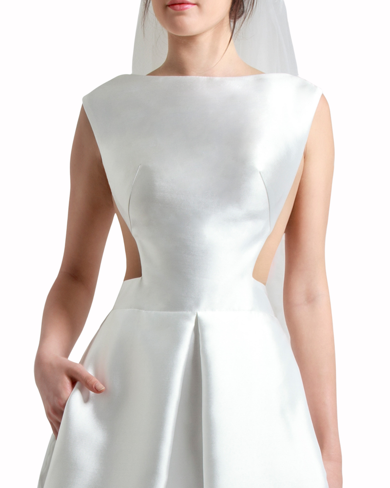 Satin Bridal Dress