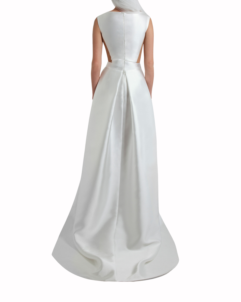 Satin Bridal Dress