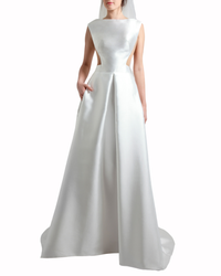 Satin Bridal Dress