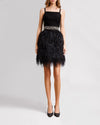 Feather Skirt Paired With Top