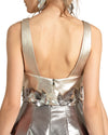 V-Neckline Embellished Top