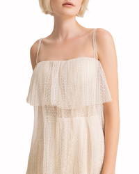 Asymmetrical See-Through Dress