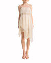Asymmetrical See-Through Dress