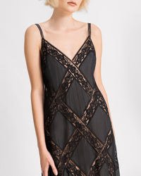 Patterned Lace Dress