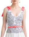 V-Neckline Top with Belt