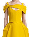 Taffeta Corset and Wide Skirt Set