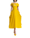 Taffeta Corset and Wide Skirt Set