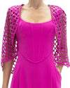 Corset Jumpsuit with Cape