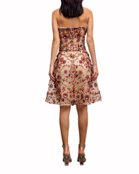 Fully Bejeweled Short Dress