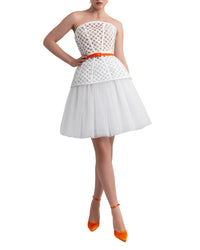 Strapless White Set