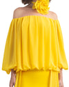 Chiffon Off-Shoulders Dress